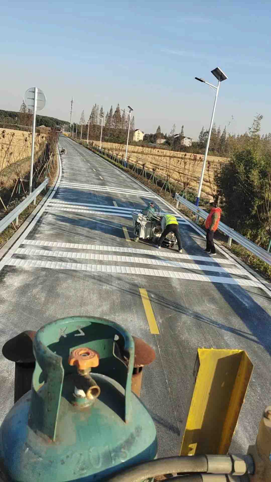 上海市政道路划线